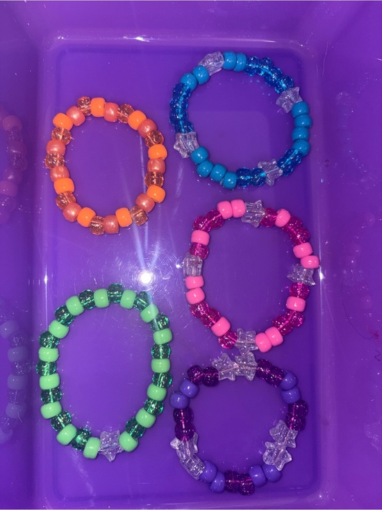 Jewelry - Kandi bracelet bundle! - 5 items
